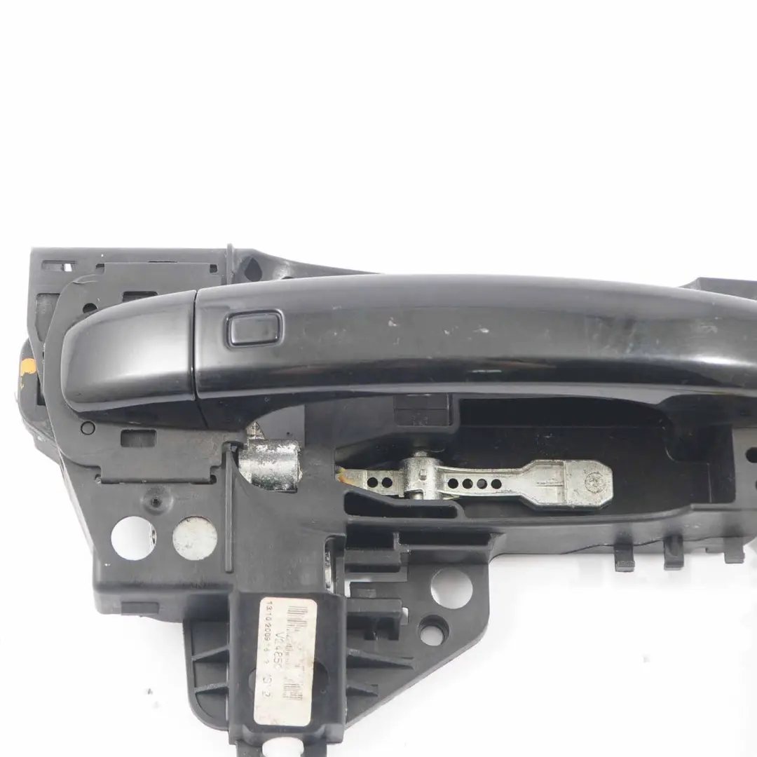 Audi A4 B8 Poignée Maintien Porte Arrière Droite Extérieur Noir Brillant LY9B - SKU 8E0839207-BBL - Numéro de pièce 8E0839207