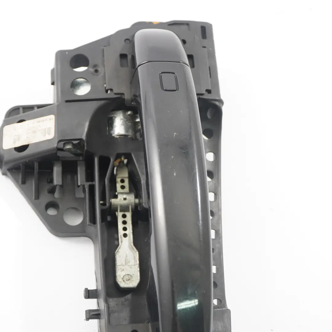 Audi A4 B8 Halte griff hintere Tür rechts außen Brillantschwarz Metallic LY9B - SKU 8E0839207-BBL - Teilenummer 8E0839207