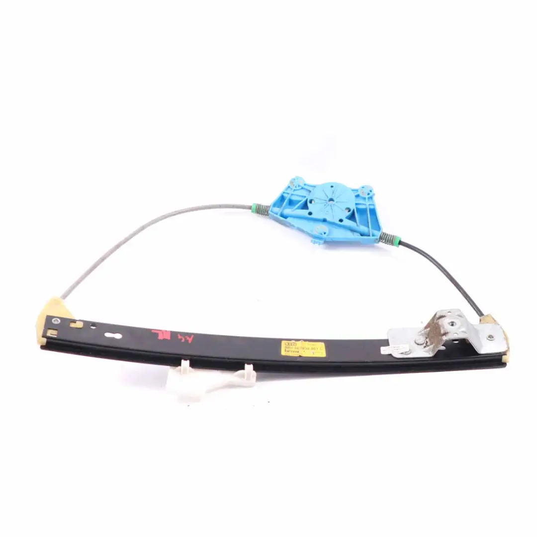 Fensterheber hintere Tür links Regulator Mechanismus für Audi A4 B7 mit Teilenummer 8E0839461C Audi A4 B7 Fensterheber hintere Tür links Regulator Mechanismus - SKU 8E0839461C - Teilenummer 8E0839461C