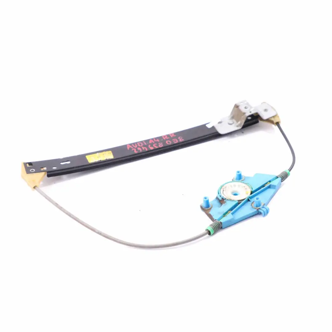 Elevalunas Puerta Trasera Derecha Mecanismo Regulador para Audi A4 B7 con número de pieza 8E0839462C Audi A4 B7 Elevalunas Puerta Trasera Derecha Mecanismo Regulador - SKU 8E0839462C - Número de pieza 8E0839462C