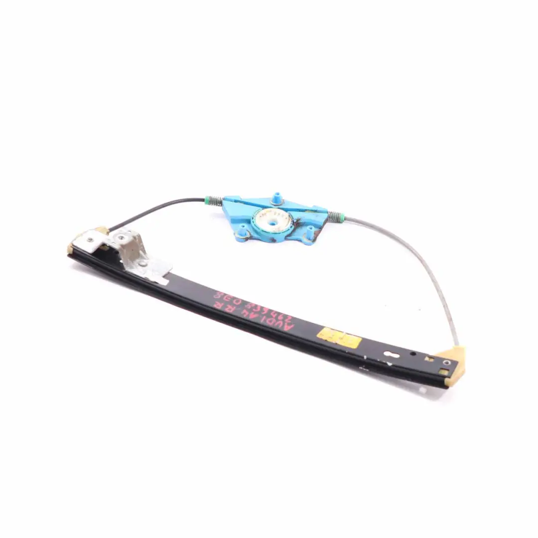 Window Lifter Rear Door Right O/S Regulator Mechanism to Audi A4 B7 with Part number 8E0839462C Audi A4 B7 Window Lifter Rear Door Right O/S Regulator Mechanism - SKU 8E0839462C - Part number 8E0839462C