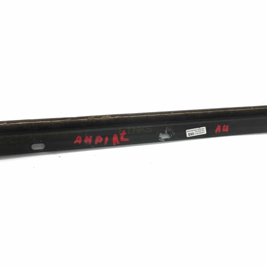 Audi A4 B7 Fenster dichtung Tür hinten links Zierleiste Chromleiste - SKU 8E0853763B - Teilenummer 8E0853763B
