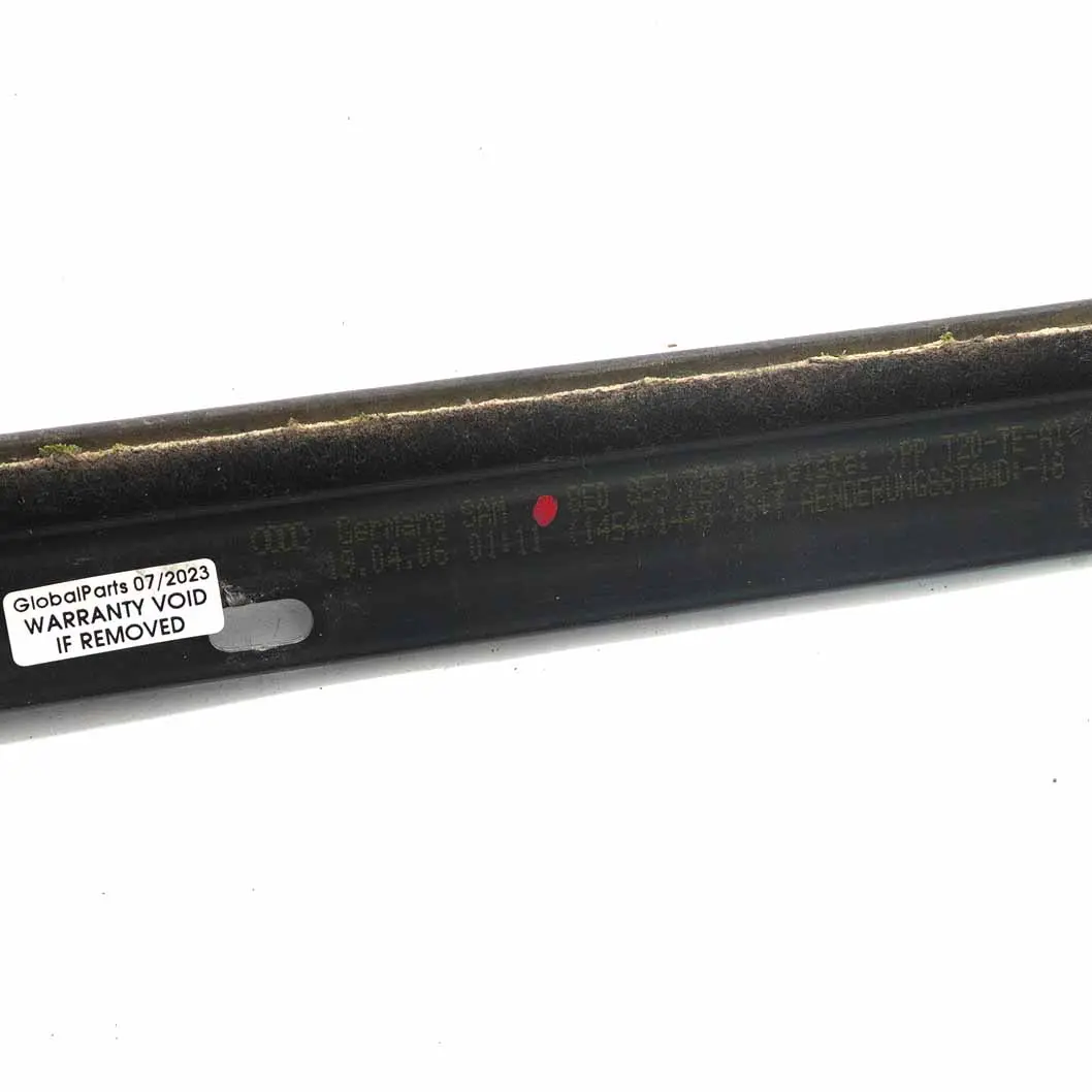 Audi A4 B7 Fenster dichtung Tür hinten links Zierleiste Chromleiste - SKU 8E0853763B - Teilenummer 8E0853763B