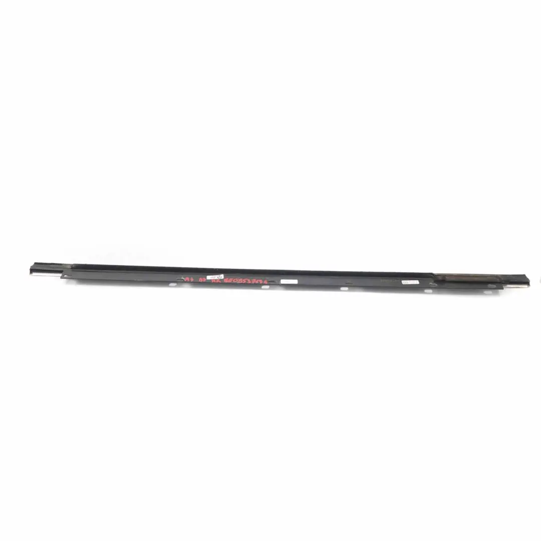 Audi A4 B7 Window Seal Door Rear Right O/S Trim Strip Chrome Moulding - SKU 8E0853764B - Part number 8E0853764B