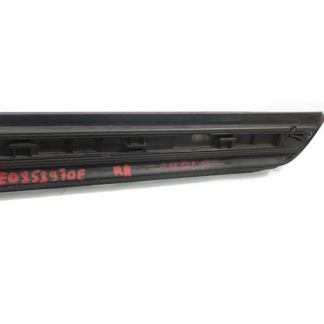 Audi A4 B7 Tür Abdeckleiste Hinten Rechts Gebürstetes Aluminium - SKU 8E0853969E - Teilenummer 8E0853969E