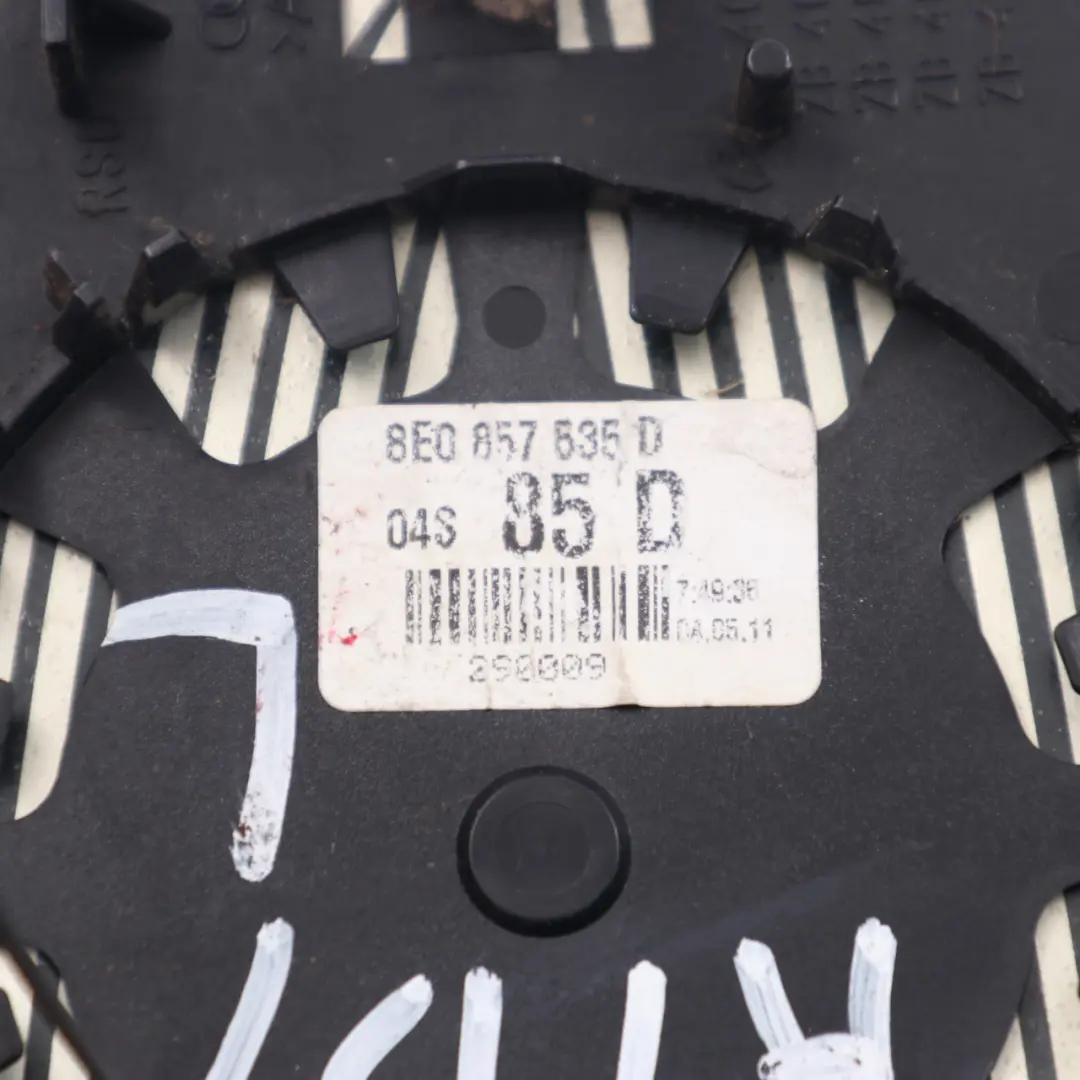 Audi A4 B7 Specchio vetro porta sinistra Specchio vetri riscaldato - SKU 8E0857535D - Numero di parte 8E0857535D