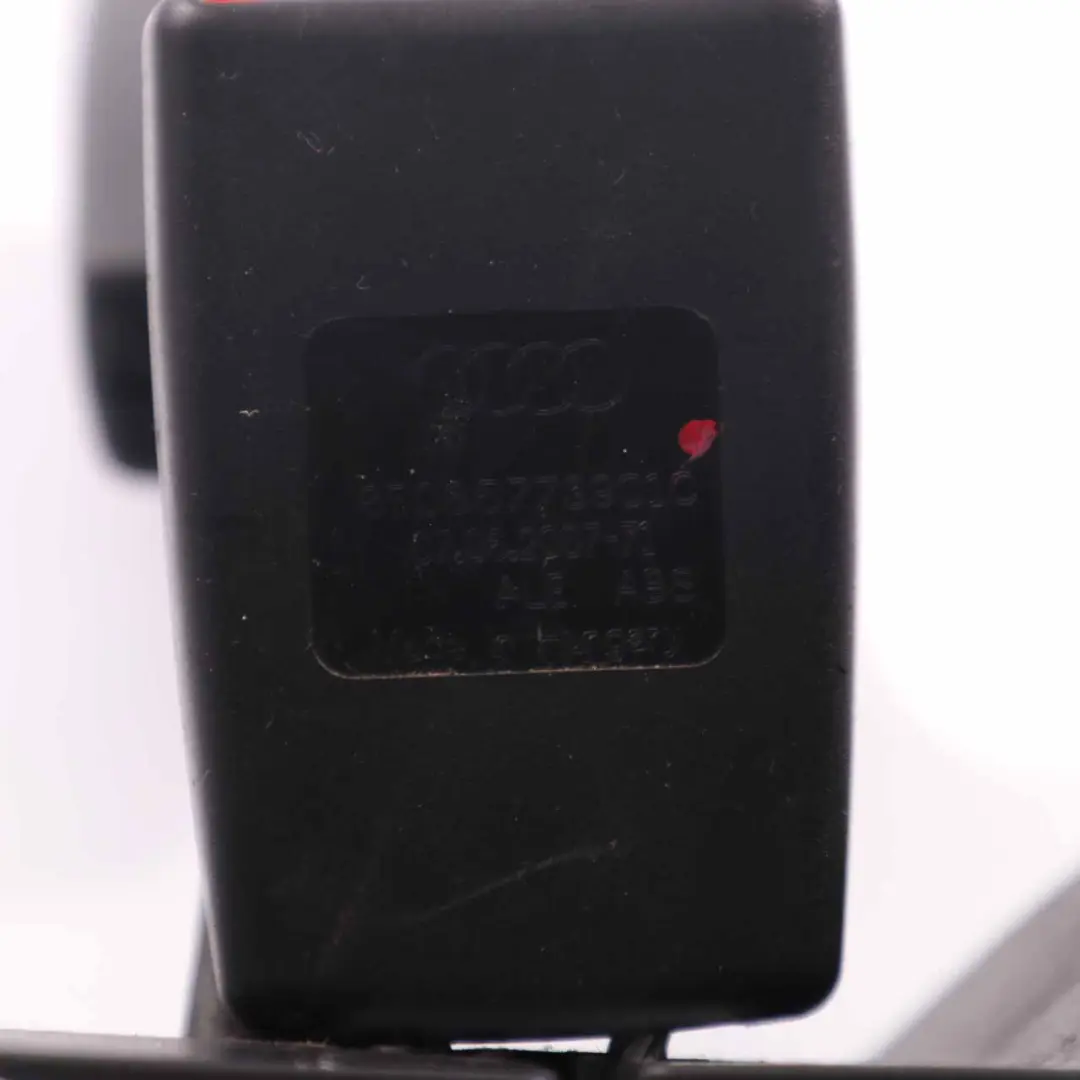 Audi A4 B7 Rear Centre Seat Belt Buckle - SKU 8E085773901C - Part number 8E0857739010