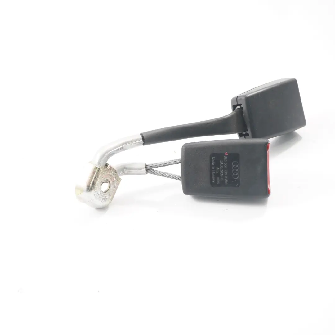Audi A4 B6 B7 hebilla del cinturón seguridad trasero central pestillo - SKU 8E0857739D - Número de pieza 8E0857739D