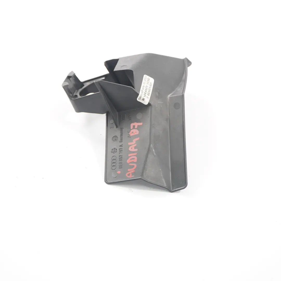 Belt Buckle Rear Middle Bracket Trim Cover to Audi A4 B7 Avant Seat with Part number 8E0857797A Audi A4 B7 Avant Seat Belt Buckle Rear Middle Bracket Trim Cover - SKU 8E0857797A - Part number 8E0857797A