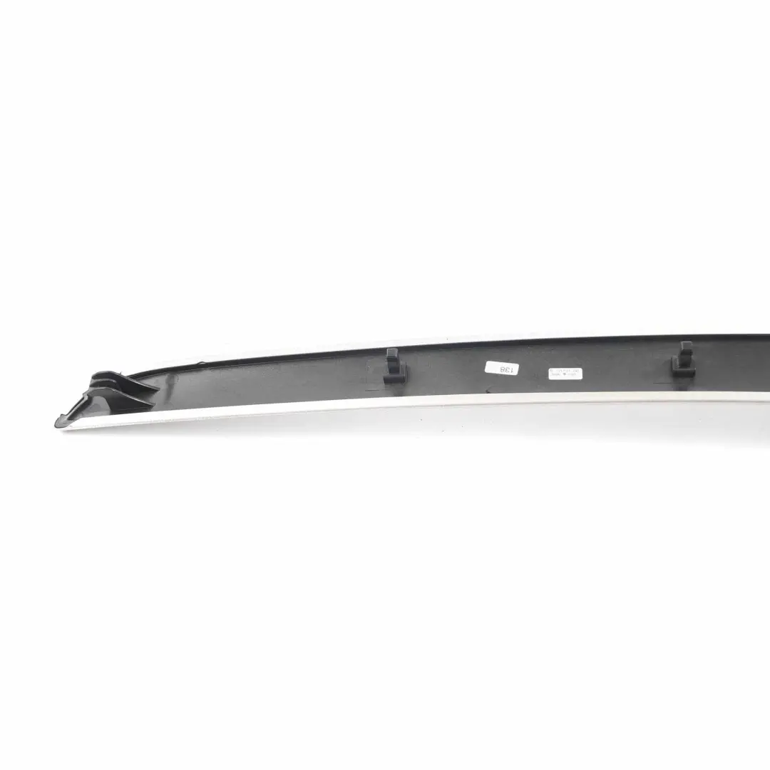 Audi A4 B7 Türkarte Abdeckleiste hinten links gebürstetes Aluminium - SKU 8E0867419 - Teilenummer 8E0867419