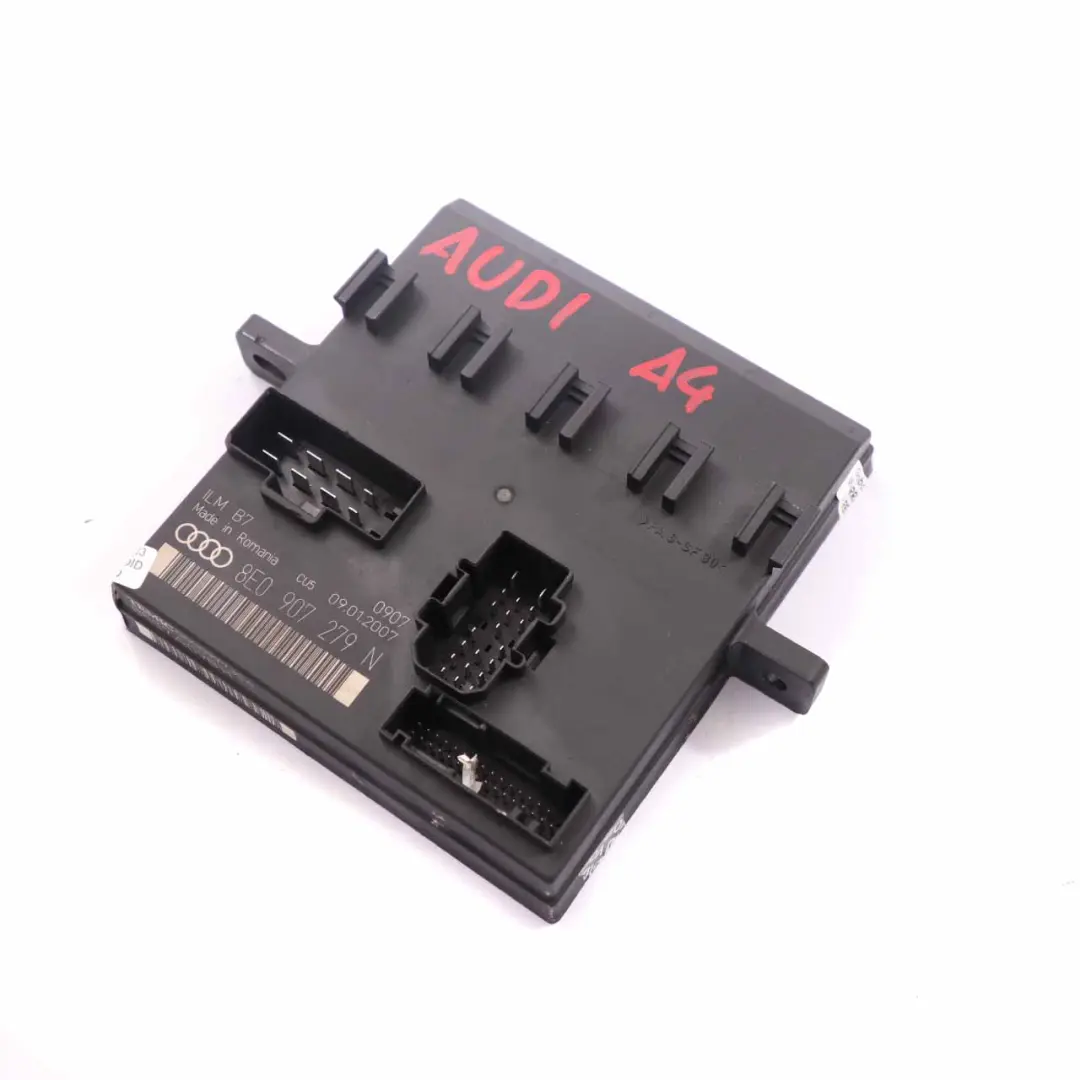 Modulo Controllo Corpo BCM Controllo Comfort Alimentazione per Audi A4 B7 con numero di parte 8E0907279N Audi A4 B7 Modulo Controllo Corpo BCM Controllo Comfort Alimentazione - SKU 8E0907279N - Numero di parte 8E0907279N