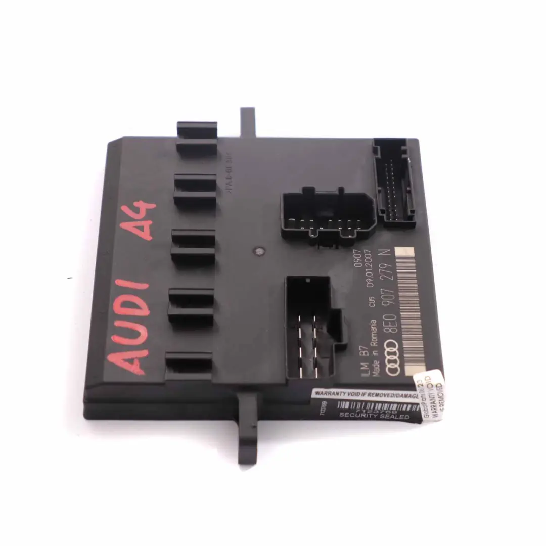 Audi A4 B7 Body Control Module BCM Comfort Control Unit Power Supply - SKU 8E0907279N - Part number 8E0907279N