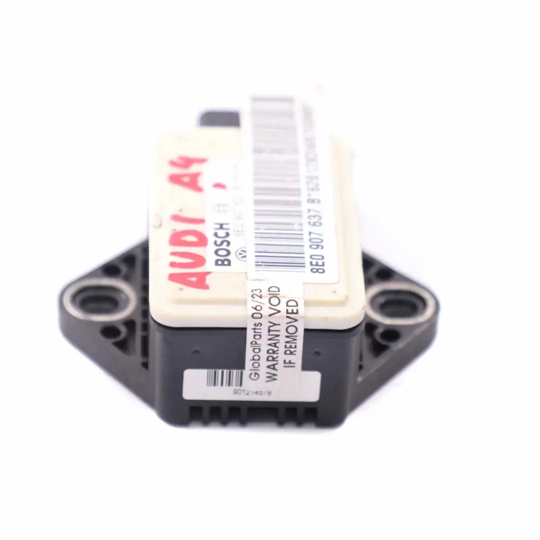 Audi A4 B7 YAW Sensor ESP Rotation Rate Acceleration Control Unit - SKU 8E0907637 - Part number 8E0907637
