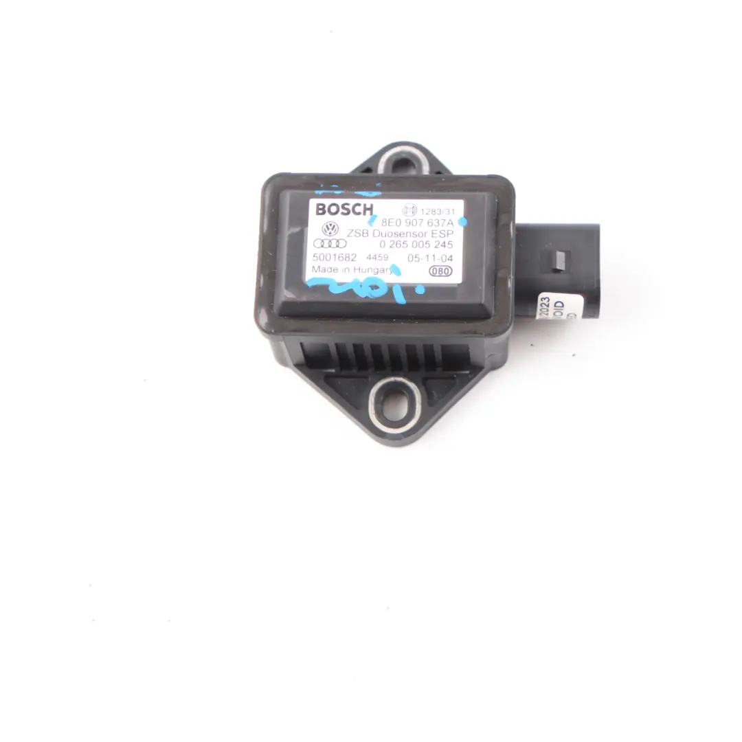 Yaw Sensor ESP Rotation Rate Control Unit Module Audi A6 C5 - SKU 8E0907637A - Part number 8E0907637A