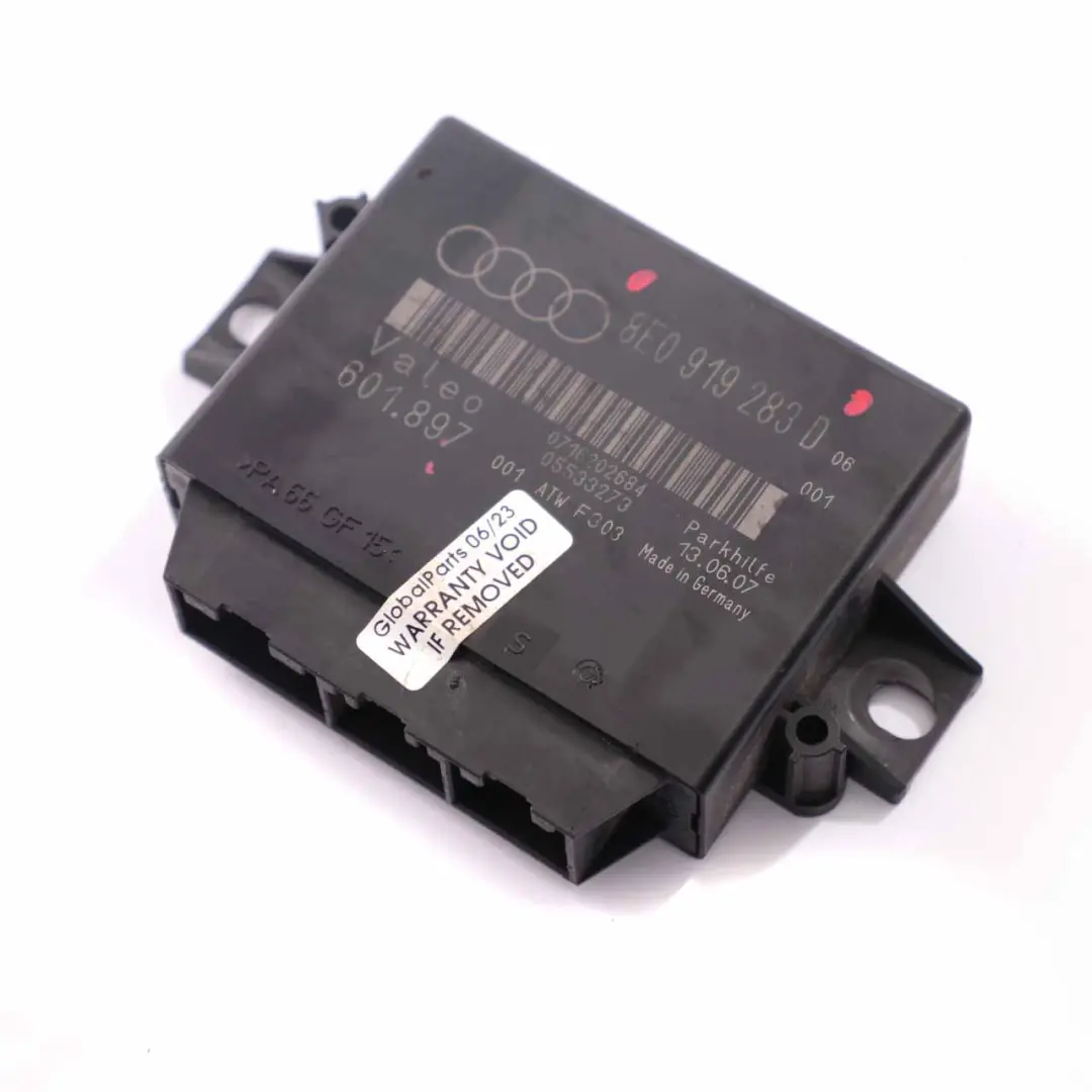Audi A4 B7 PDC Parking Distance Sensor Control Unit Module Rear - SKU 8E0919283D - Part number 8E0919283D