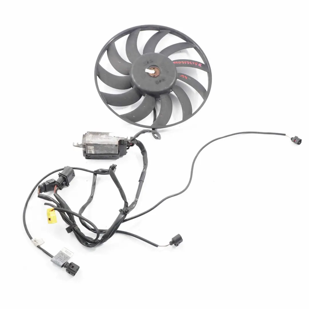 Radiador Ventilador Motor Refrigeración para Audi A4 B6 B7 con número de pieza 8E0959455K Audi A4 B6 B7 Radiador Ventilador Motor Refrigeración - SKU 8E0959455K - Número de pieza 8E0959455K