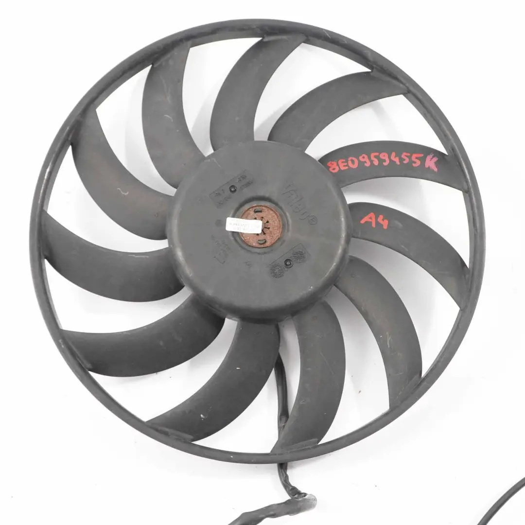 Radiador Ventilador Motor Refrigeración para Audi A4 B6 B7 con número de pieza 8E0959455K Audi A4 B6 B7 Radiador Ventilador Motor Refrigeración - SKU 8E0959455K - Número de pieza 8E0959455K