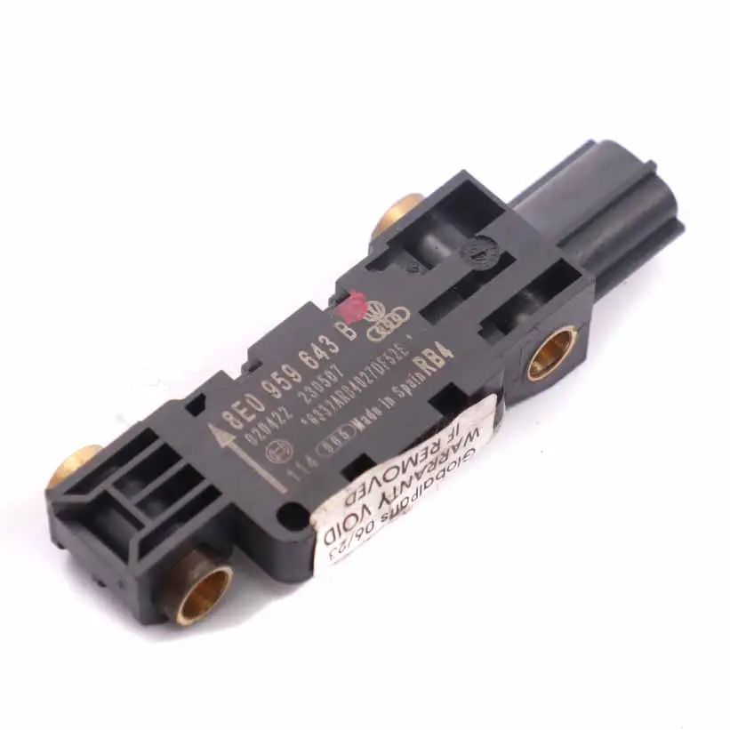 Crash Impact Airbag Sensor Unit Module to Audi A4 B7 with Part number 8E0959643B Audi A4 B7 Crash Impact Airbag Sensor Unit Module - SKU 8E0959643B - Part number 8E0959643B