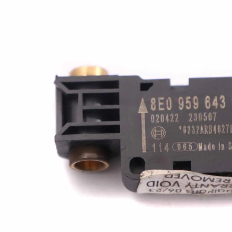 Audi A4 B7 Crash Impact Airbag Sensor Einheit Modul - SKU 8E0959643B - Teilenummer 8E0959643B