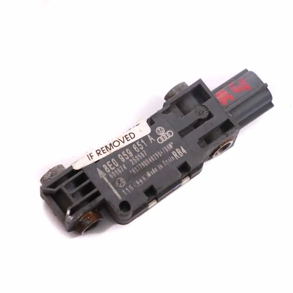 Front Crash Impact Air Module Sensor Unit Module to Audi A4 B7 with Part number 8E0959651A Audi A4 B7 Front Crash Impact Air Module Sensor Unit Module - SKU 8E0959651A - Part number 8E0959651A