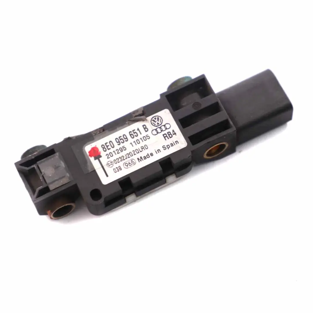 Aufprall Airbag Sensor einheit Modul Airbag für Audi A3 8P mit Teilenummer 8E0959651B Audi A3 8P Aufprall Airbag Sensor einheit Modul Airbag - SKU 8E0959651B - Teilenummer 8E0959651B