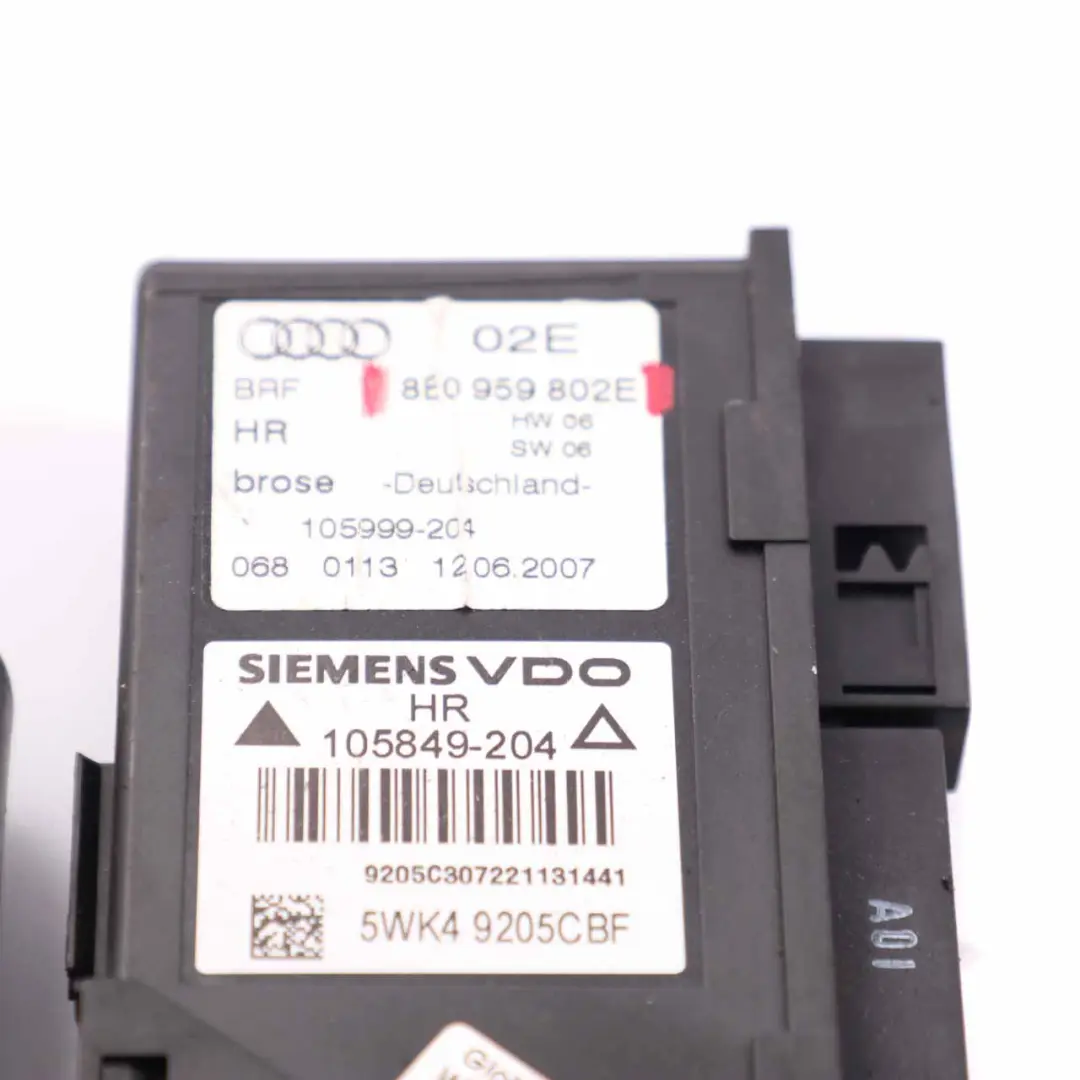 Window Lifter Motor Door Rear Right O/S Regulator Drive to Audi A4 B7 with Part number 8E0959802E Audi A4 B7 Window Lifter Motor Door Rear Right O/S Regulator Drive - SKU 8E0959802E - Part number 8E0959802E