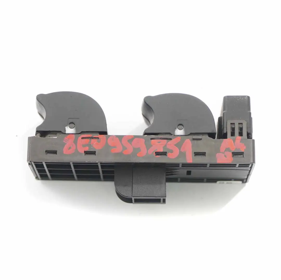 Interrupteur de lève-vitre Bouton de porte côté conducteur pour Audi A4 B7 à propos du numéro de pièce 8E0959851 Audi A4 B7 Interrupteur de lève-vitre Bouton de porte côté conducteur - SKU 8E0959851 - Numéro de pièce 8E0959851