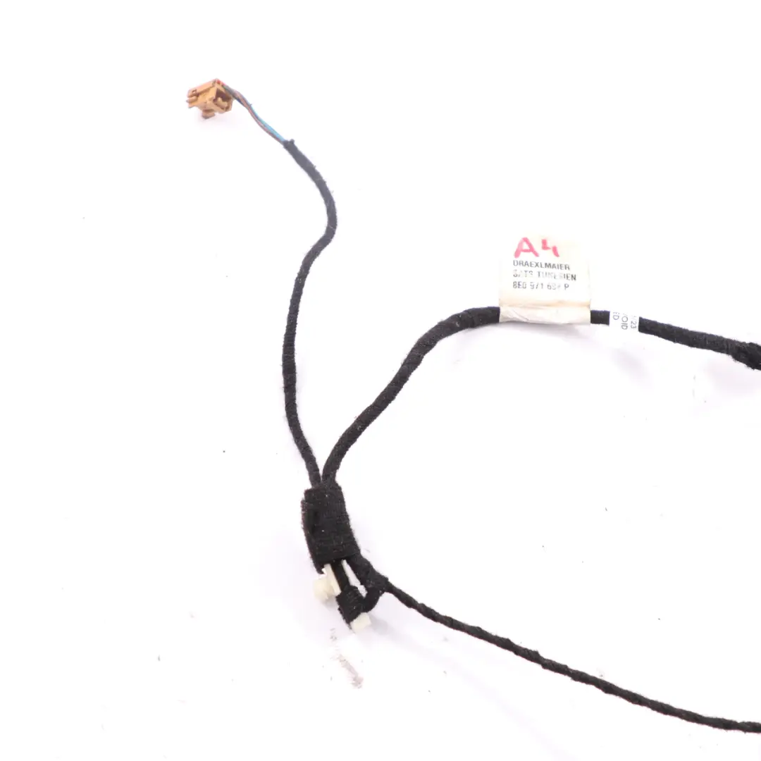 Audi A4 B7 Door Card Speaker Harness Loom Cable Wiring Rear - SKU 8E0971693P - Part number 8E0971693P
