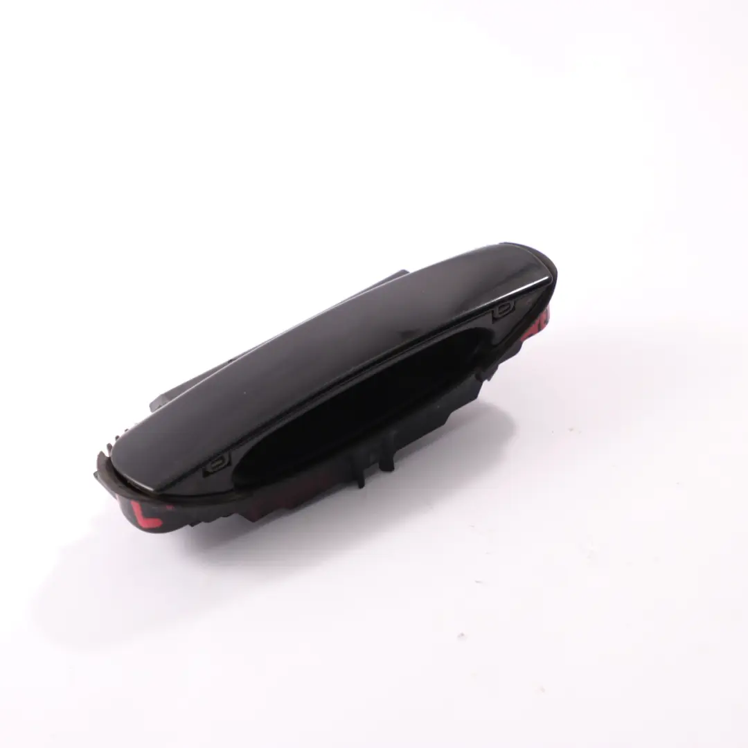 Audi A4 Door Handle Front Left N/S Grab Brilliant Black - LY9B 4B0839885 - SKU 8E1837207-BBL - Part number 8E1837207