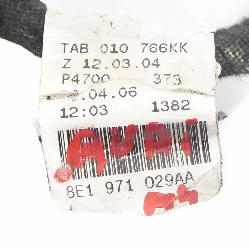 Wiązka Przewód Drzwi Przód do Audi A4 B7 o numerze 8E1971029AA Audi A4 B7 Wiązka Przewód Drzwi Przód - SKU 8E1971029AA - Numer Części 8E1971029AA