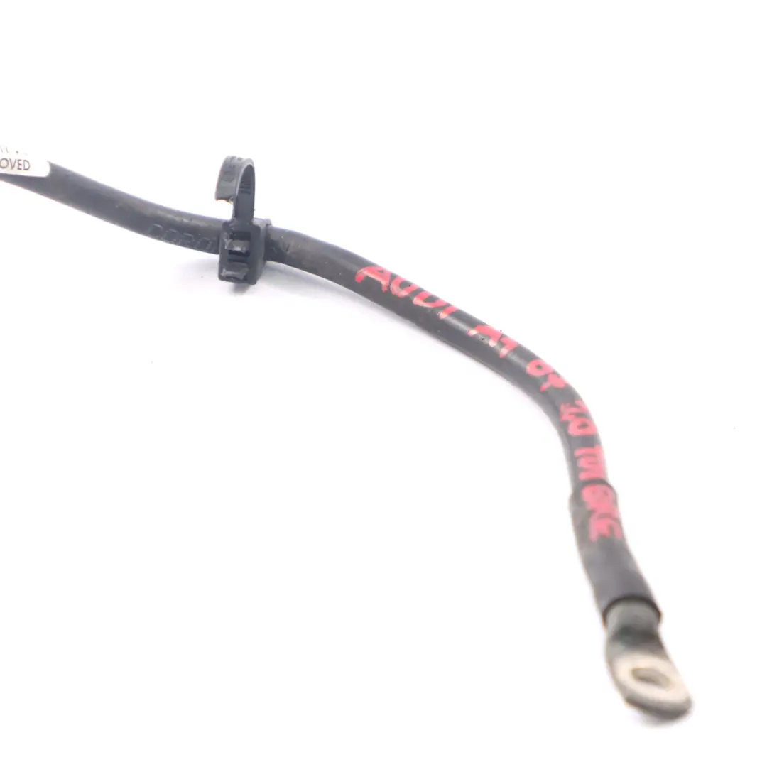 Audi A4 B7 2.0 TDI Negative Batterieklemme Erde Kabel Führen - SKU 8E1971235L - Teilenummer 8E1971235L