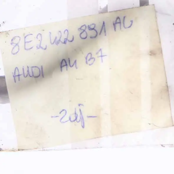 Audi A4 B7 Power Steering Oil Cooling Pipe Fluid Cooler Return Line - SKU 8E2422891AC - Part number 8E2422891AC