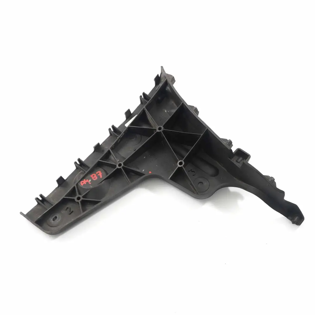 Soporte de parachoques lateral Guía trasera derecha para Audi A4 B7 con número de pieza 8E5807454A Audi A4 B7 Soporte de parachoques lateral Guía trasera derecha - SKU 8E5807454A - Número de pieza 8E5807454A