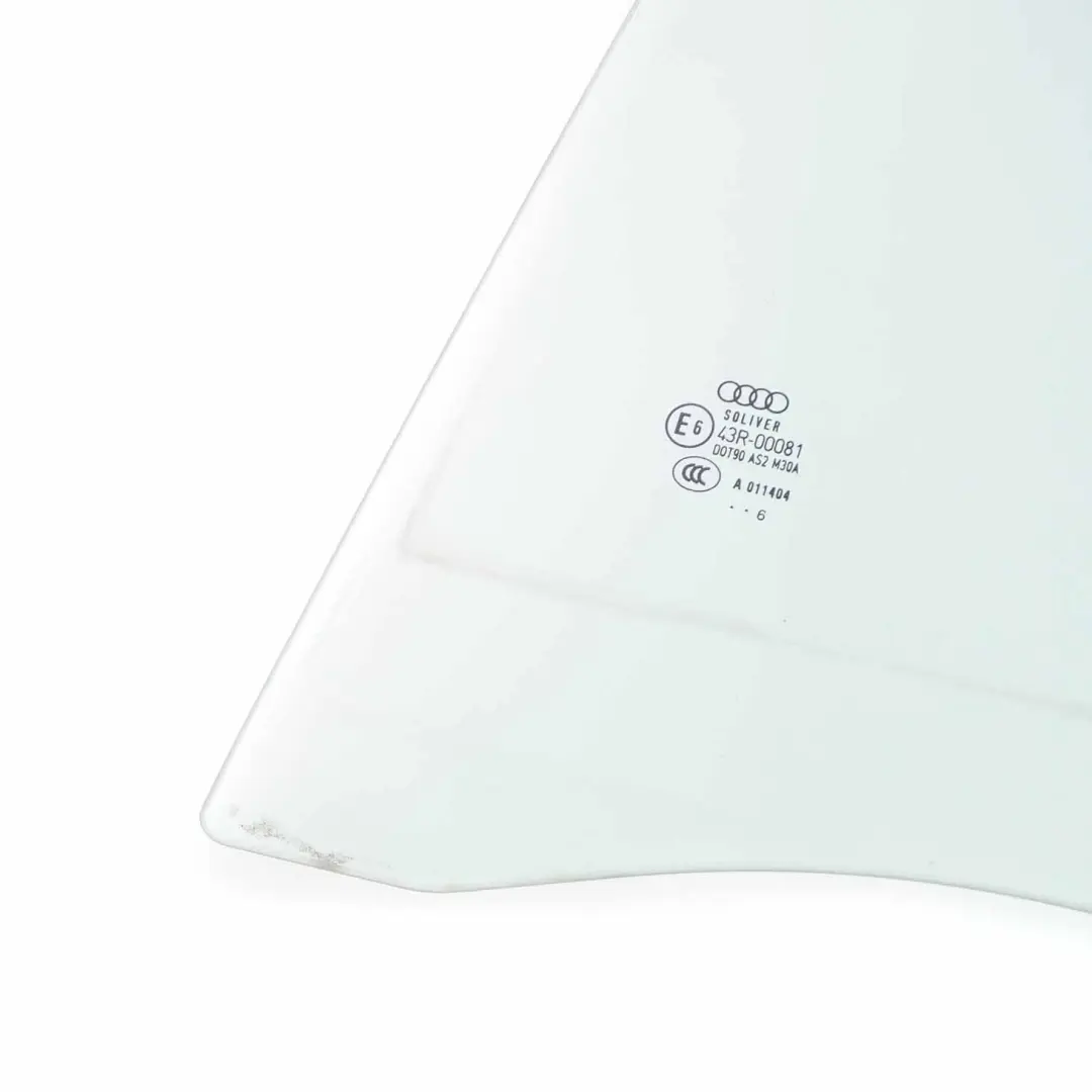 Vitre Audi A4 B7 Avant Porte Arrière Gauche Vitrage Vert AS2 pour à propos du numéro de pièce 8E5845025C Vitre Audi A4 B7 Avant Porte Arrière Gauche Vitrage Vert AS2 - SKU 8E5845025C - Numéro de pièce 8E5845025C