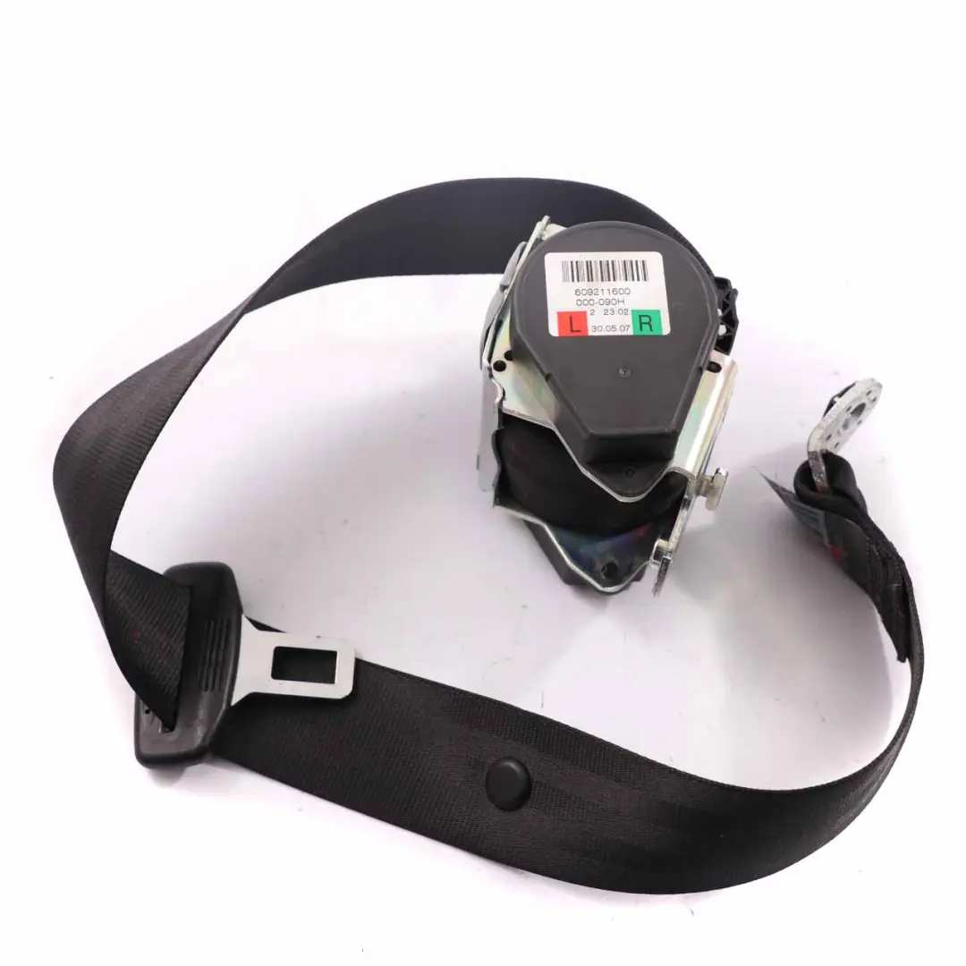 Audi A4 B7 Cinturón seguridad trasero izquierdo derecho Cinturón seguridad negro - SKU 8E5857805M - Número de pieza 8E5857805M