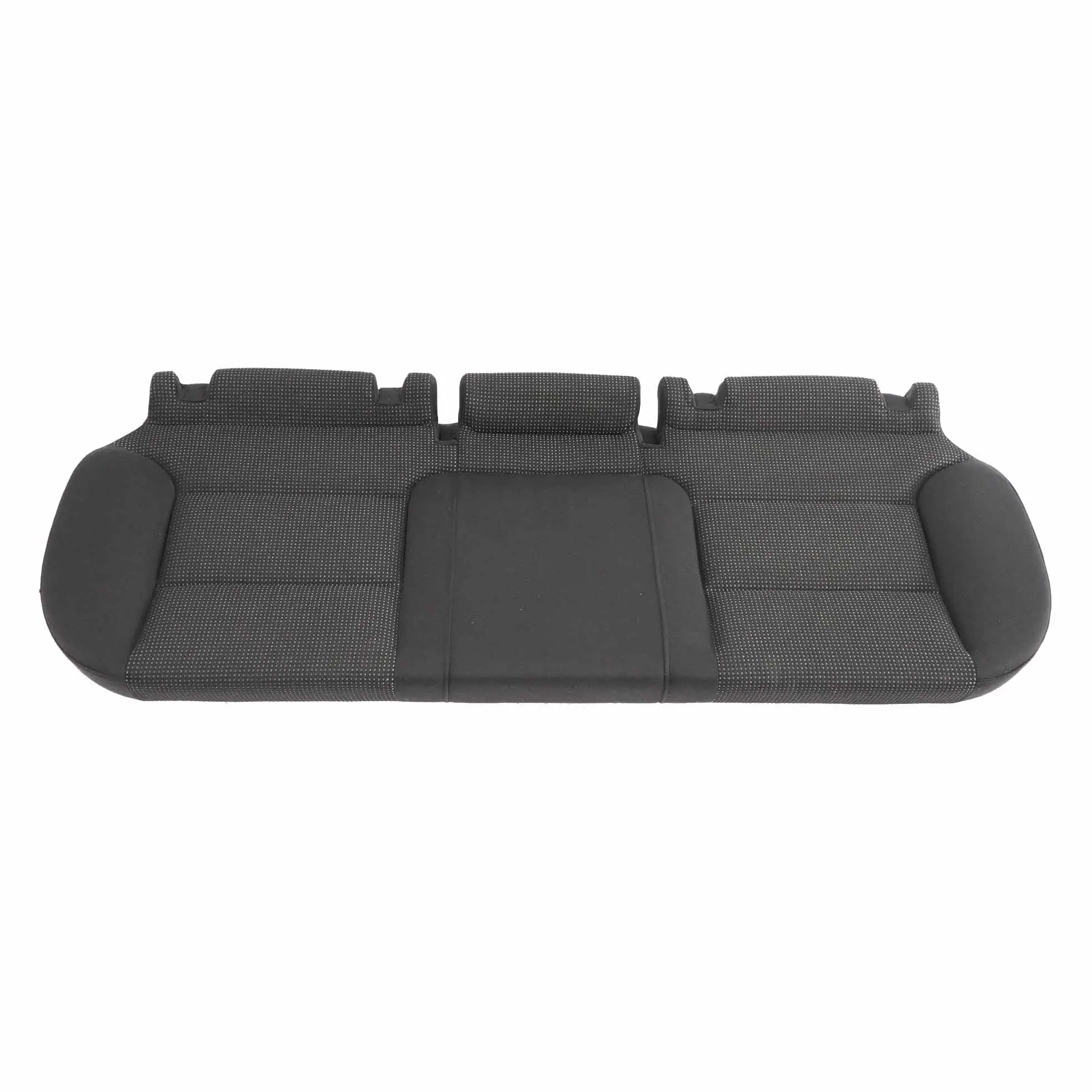 Audi A4 B7 Avant Asiento Trasero Cojín Cobertura Tela Negro