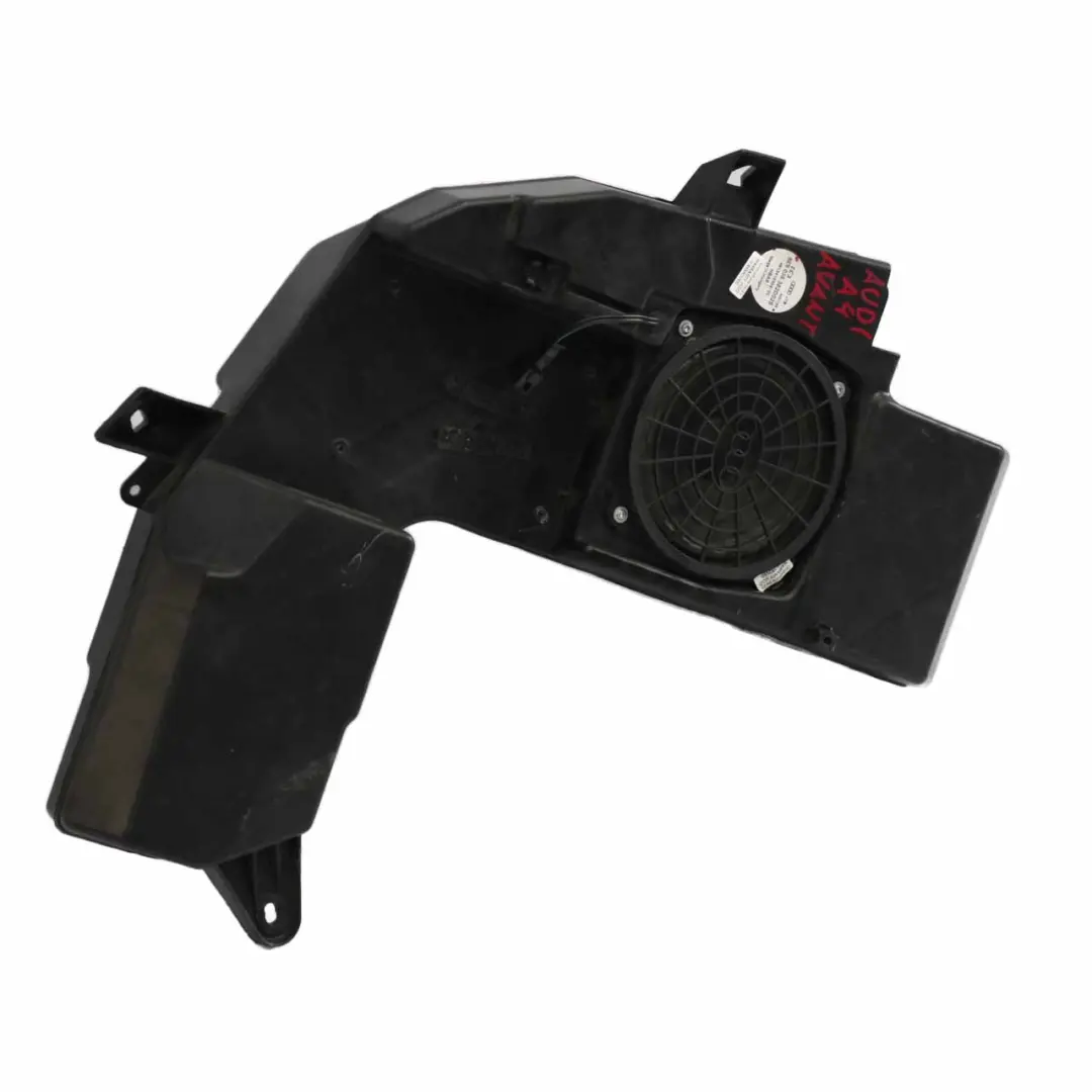 Audi A4 B7 Avant Caisson basse Central Bass Boîtier haut-parleur - SKU 8E9035382D02S - Numéro de pièce 8E9035382D02S