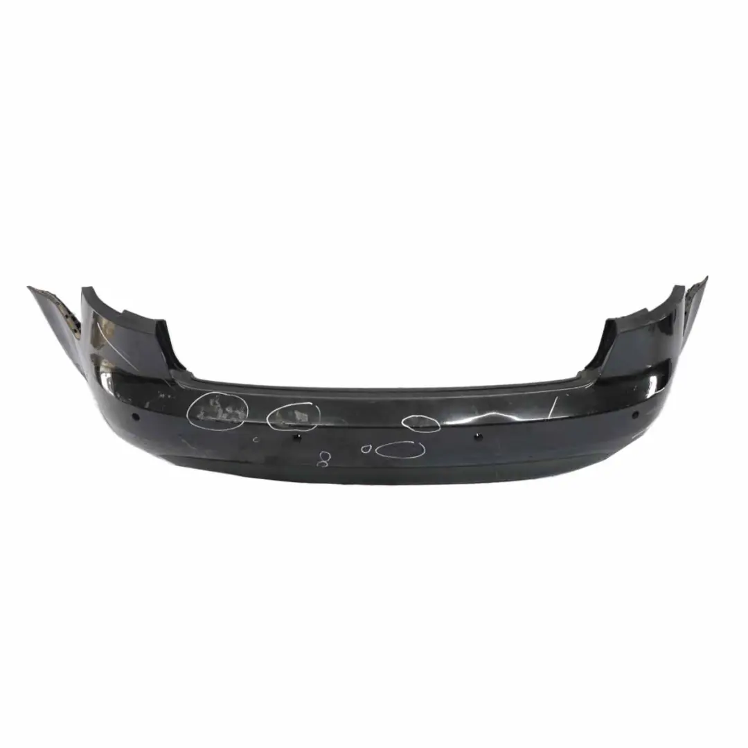 Bumper Panel PDC Parktronic Covering Avant Brilliant Black LY9B to Audi A4 B7 Rear with Part number 8E9807303A Audi A4 B7 Rear Bumper Panel PDC Parktronic Covering Avant Brilliant Black LY9B - SKU 8E9807303A-BBL - Part number 8E9807303A