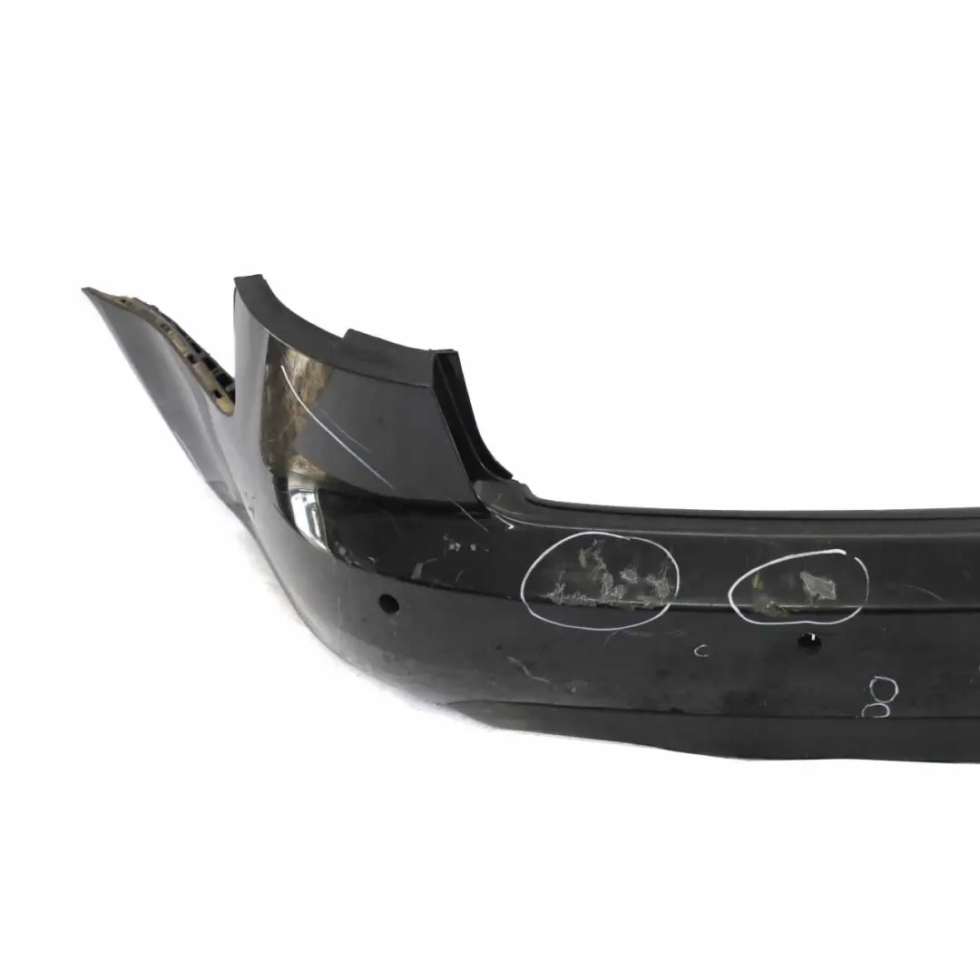 Bumper Panel PDC Parktronic Covering Avant Brilliant Black LY9B to Audi A4 B7 Rear with Part number 8E9807303A Audi A4 B7 Rear Bumper Panel PDC Parktronic Covering Avant Brilliant Black LY9B - SKU 8E9807303A-BBL - Part number 8E9807303A