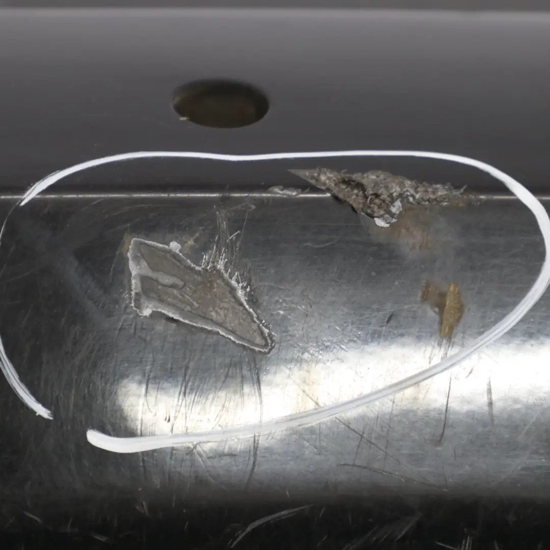 Bumper Panel PDC Parktronic Covering Avant Brilliant Black LY9B to Audi A4 B7 Rear with Part number 8E9807303A Audi A4 B7 Rear Bumper Panel PDC Parktronic Covering Avant Brilliant Black LY9B - SKU 8E9807303A-BBL - Part number 8E9807303A