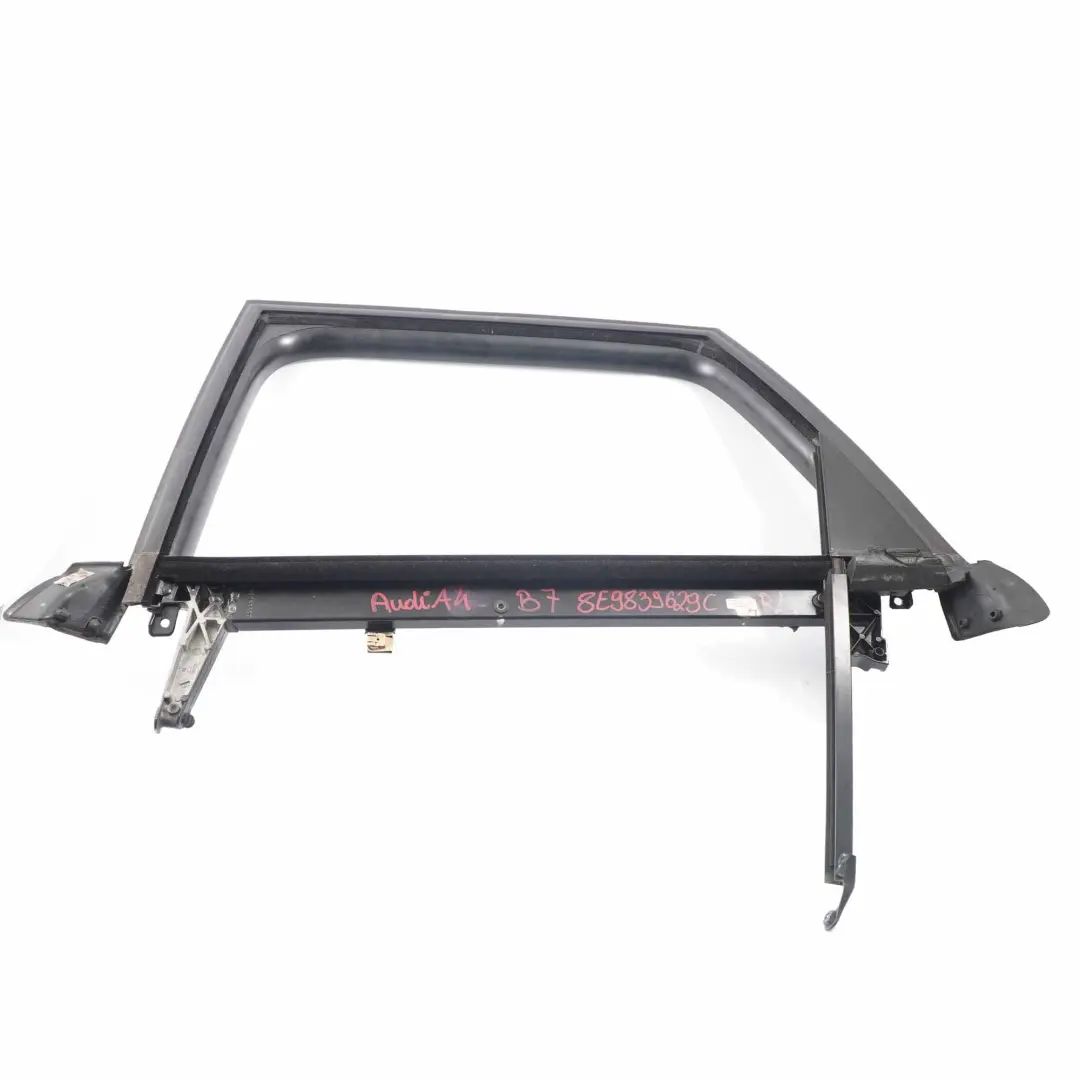 finestrino porta posteriore sinistra Guida Telaio per Audi A4 B7 Avant con numero di parte 8E9839629C Audi A4 B7 Avant finestrino porta posteriore sinistra Guida Telaio - SKU 8E9839629C - Numero di parte 8E9839629C