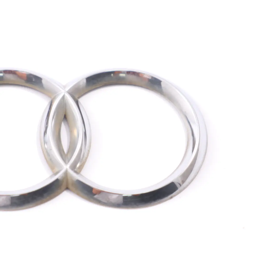 Trunk Emblem Audi A3 8P A4 B7 Rear Boot Tailgate Adhered Emblem Rings to with Part number 8E9853742 Trunk Emblem Audi A3 8P A4 B7 Rear Boot Tailgate Adhered Emblem Rings - SKU 8E9853742 - Part number 8E9853742