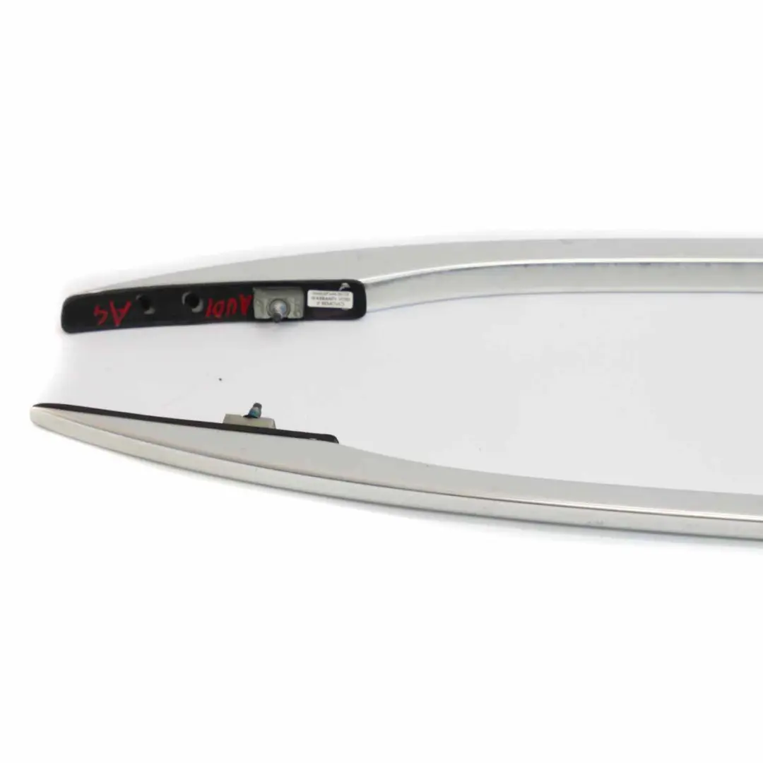  Barre de toit Audi A4 Avant Gauche Droite Moulure fixation porte-bagages Chromée - SKU 8E9860021H - Numéro de pièce 8E9860021H