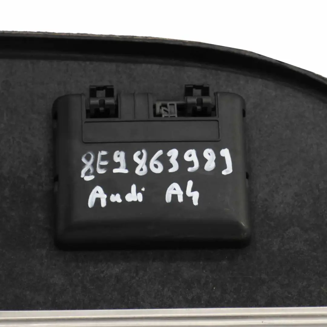 Audi A4 B7 Avant Coperchio del bagagliaio del pannello sinistro - SKU 8E9863989 - Numero di parte 8E9863989