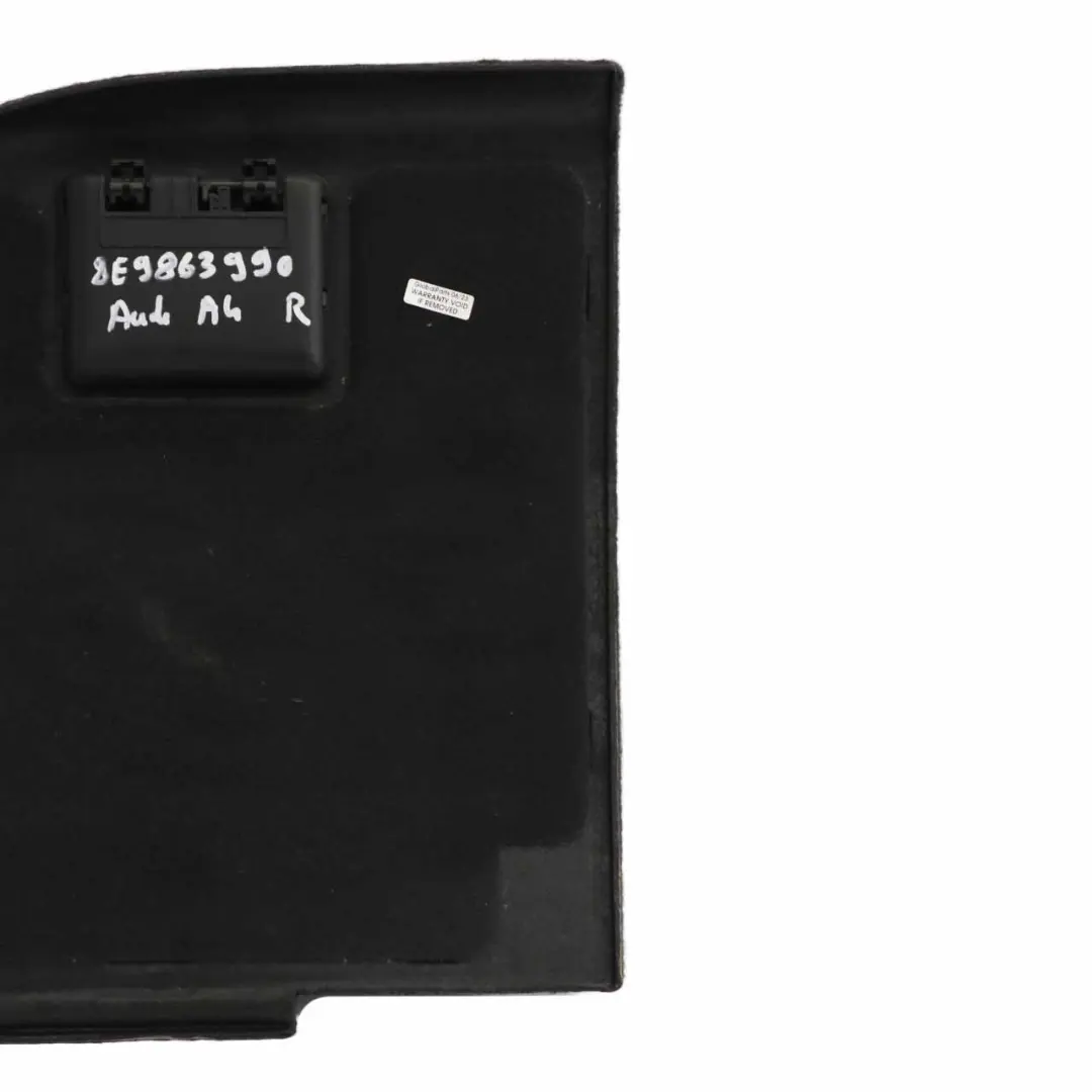 Maletero Tapa Lateral Panel Derecho Compartimento para Audi A4 B7 Avant con número de pieza 8E9863990 Audi A4 B7 Avant Maletero Tapa Lateral Panel Derecho Compartimento - SKU 8E9863990 - Número de pieza 8E9863990