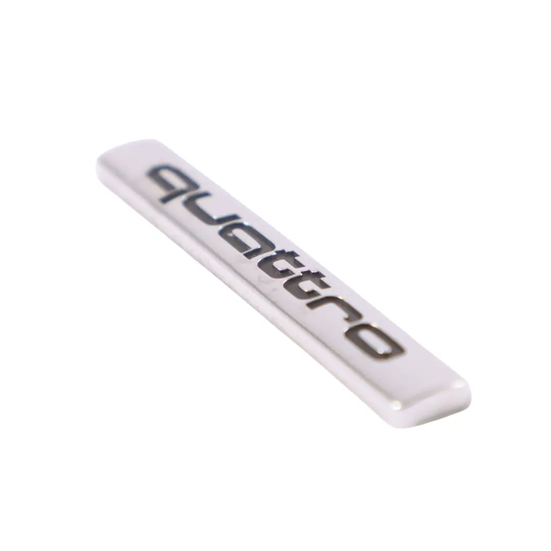 Audi A5 8T Hintere Heckklappe Kofferraumdeckel Abzeichen Emblem QUATTRO Logo - SKU 8H0853737 - Teilenummer 8H0853737