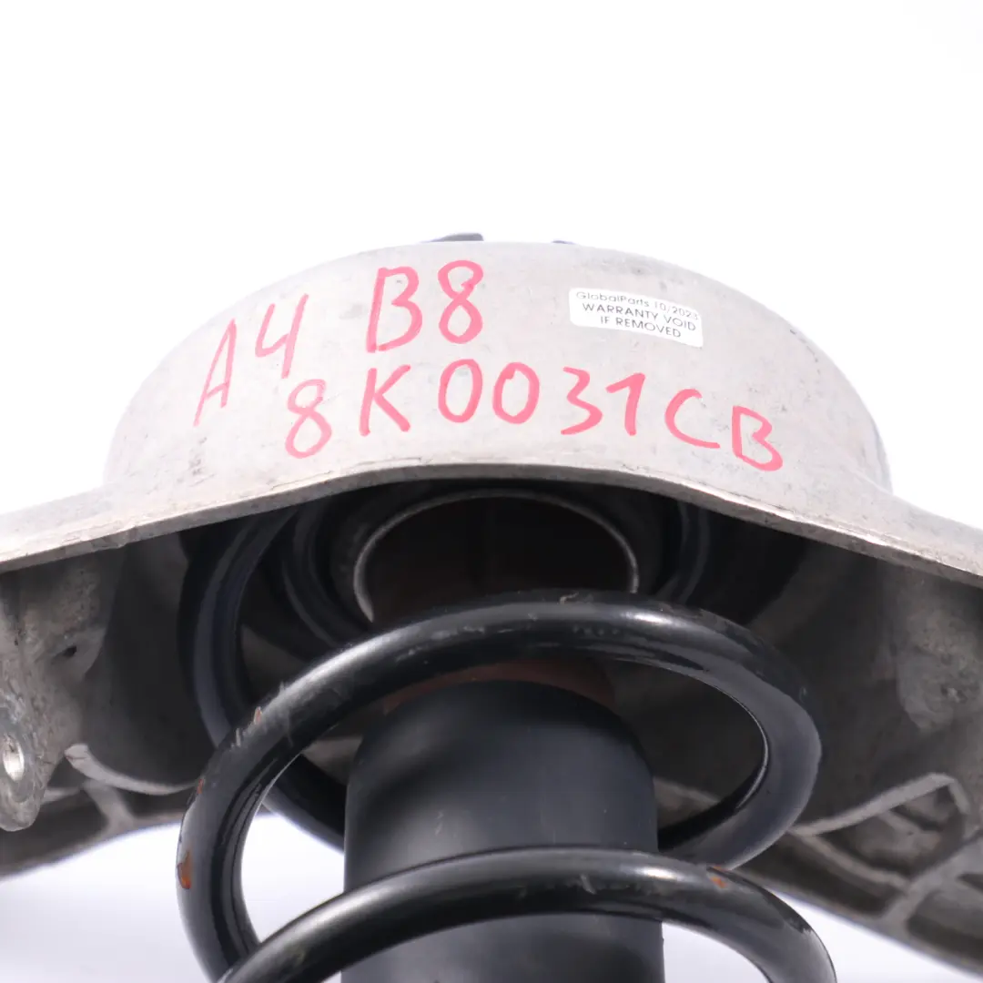 Puntal resorte Soporte superior amortiguador delantero izquierdo para Audi A4 B8 con número de pieza 8K0031CB Audi A4 B8 Puntal resorte Soporte superior amortiguador delantero izquierdo - SKU 8K0031CB - Número de pieza 8K0031CB