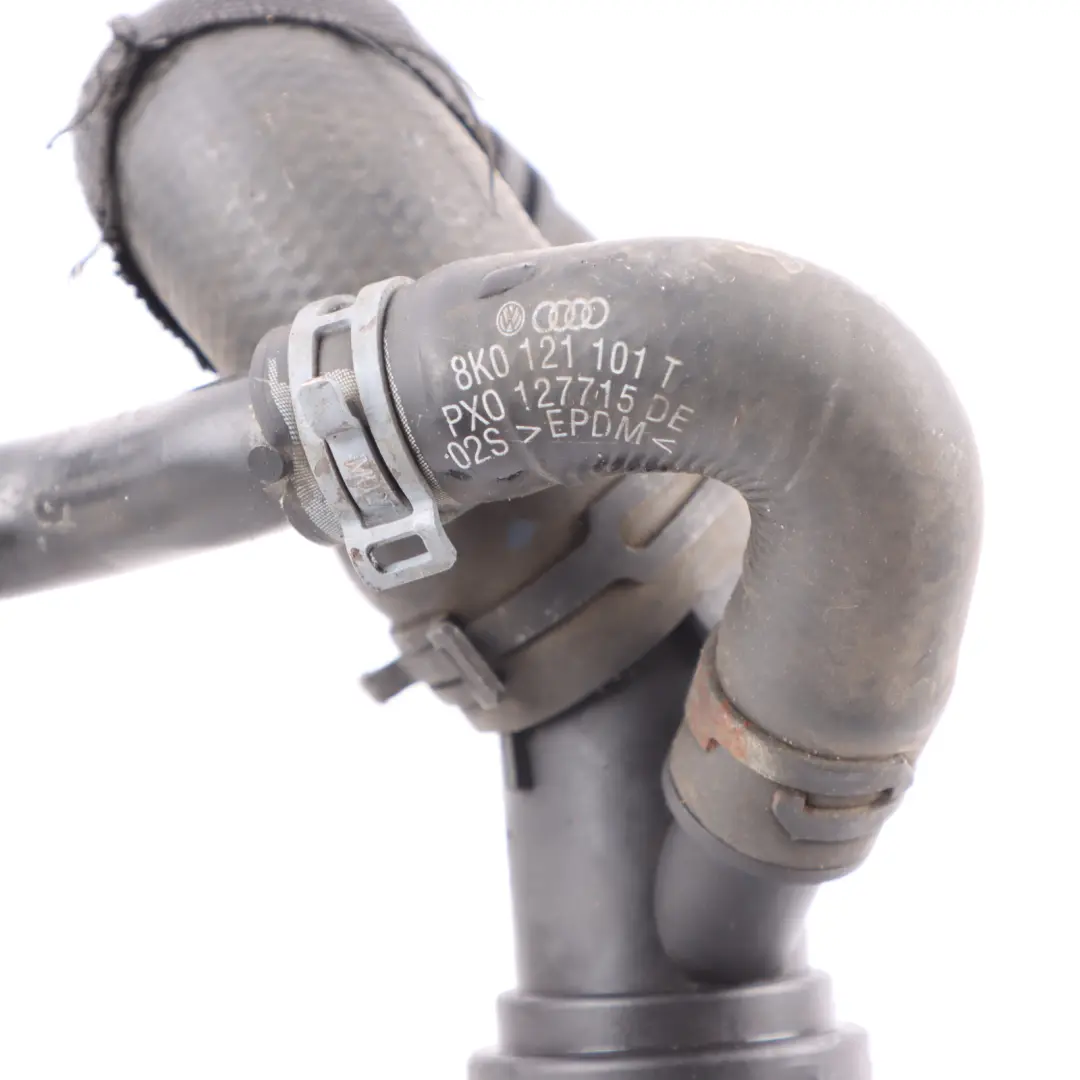 CFSA Upper Enigne Coolant Pipe Hose Right O/S to Audi RS4 A4 B8 4.2 FSI with Part number 8K0121075 Audi RS4 A4 B8 4.2 FSI CFSA Upper Enigne Coolant Pipe Hose Right O/S - SKU 8K0121075 - Part number 8K0121075