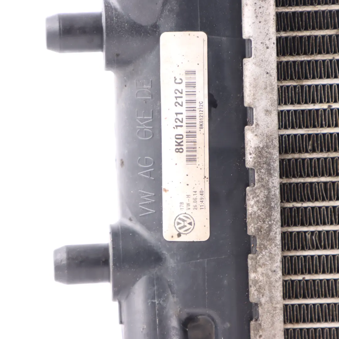 Audi RS4 B8 Radiateur Auxiliaire Gauche Refroidissement Moteur - SKU 8K0121212C - Numéro de pièce 8K0121212C