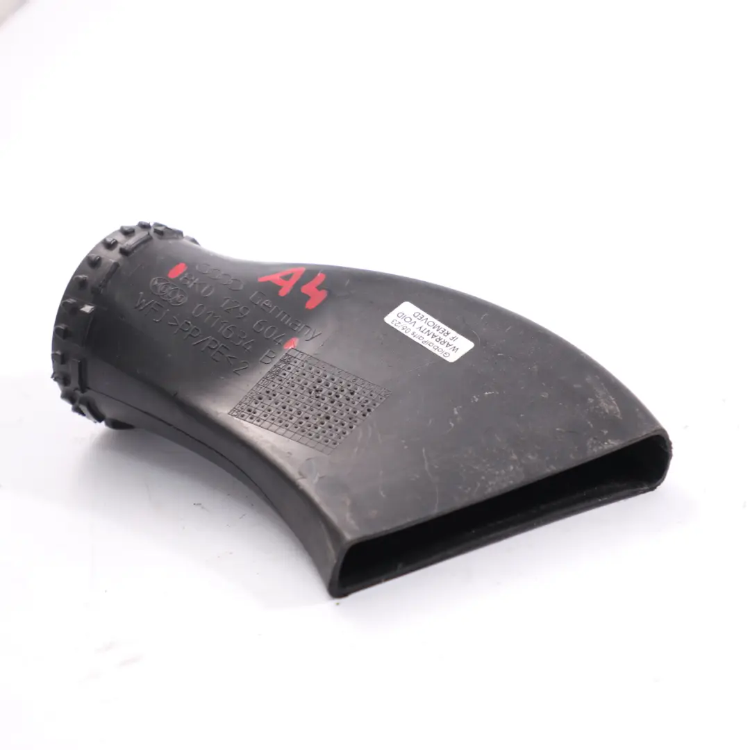 Tuyau d'admission d'air canalisation pour Audi A4 B8 2.0 TDI à propos du numéro de pièce 8K0129604 Audi A4 B8 2.0 TDI Tuyau d'admission d'air canalisation - SKU 8K0129604 - Numéro de pièce 8K0129604